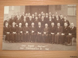 Chór Hejnał, Foto Gloria 1937