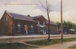 Gruss aus Carl Schneiders Waldschloss - Ochojec
